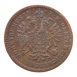1 Krejcar 1861 B