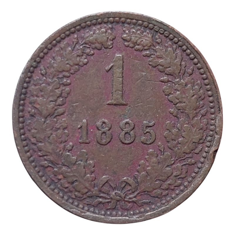 1 Krejcar 1885