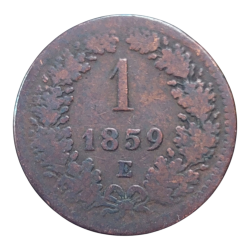 1 Krejcar 1859 E