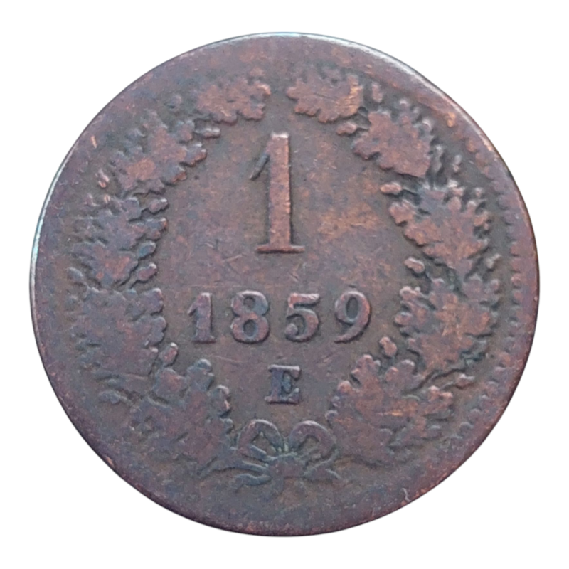 1 Krejcar 1859 E