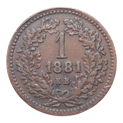 1 Krejcar 1881 KB