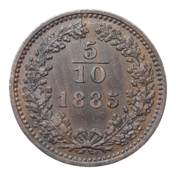 5/10 Krejcar 1885
