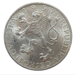 10 Kčs J.A.Komenský 1957 - Varianta