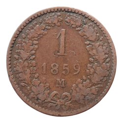 1 Krejcar 1859 M