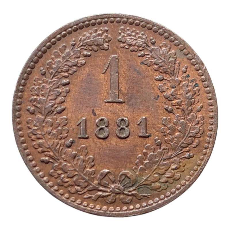 1 Krejcar 1881