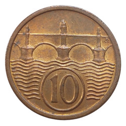 10 haléř 1922