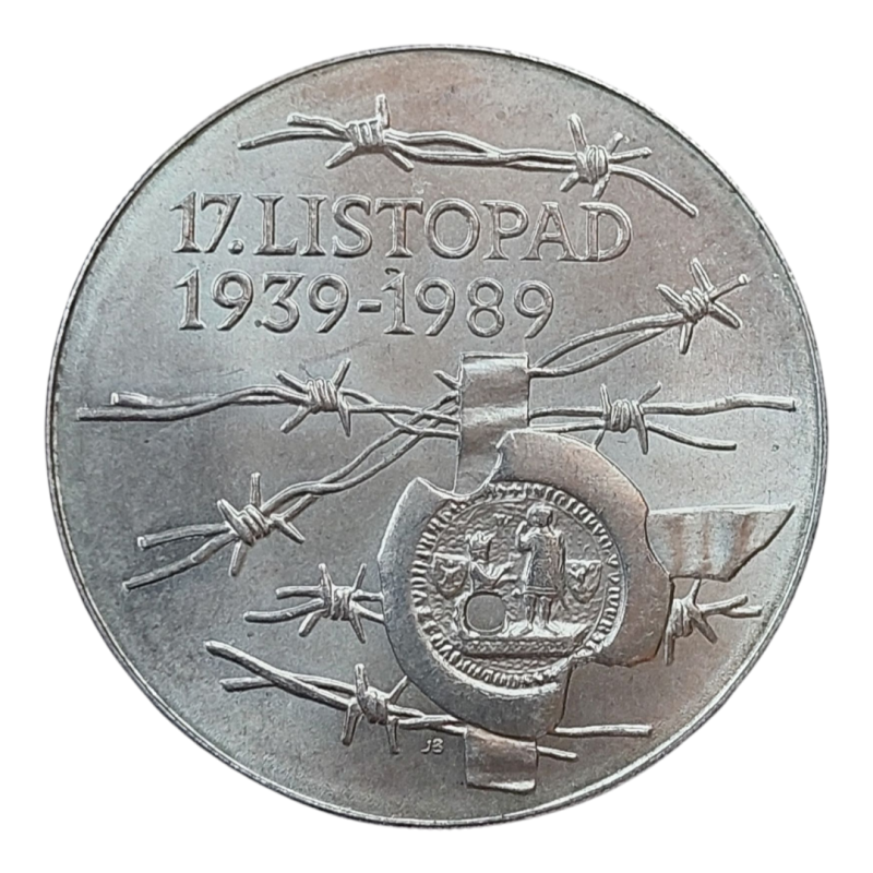 100 kčs 17.Listopad 1989