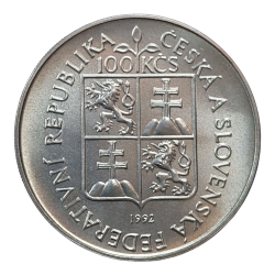 100 kčs Moravské Zemské muzeum v Brně 1992