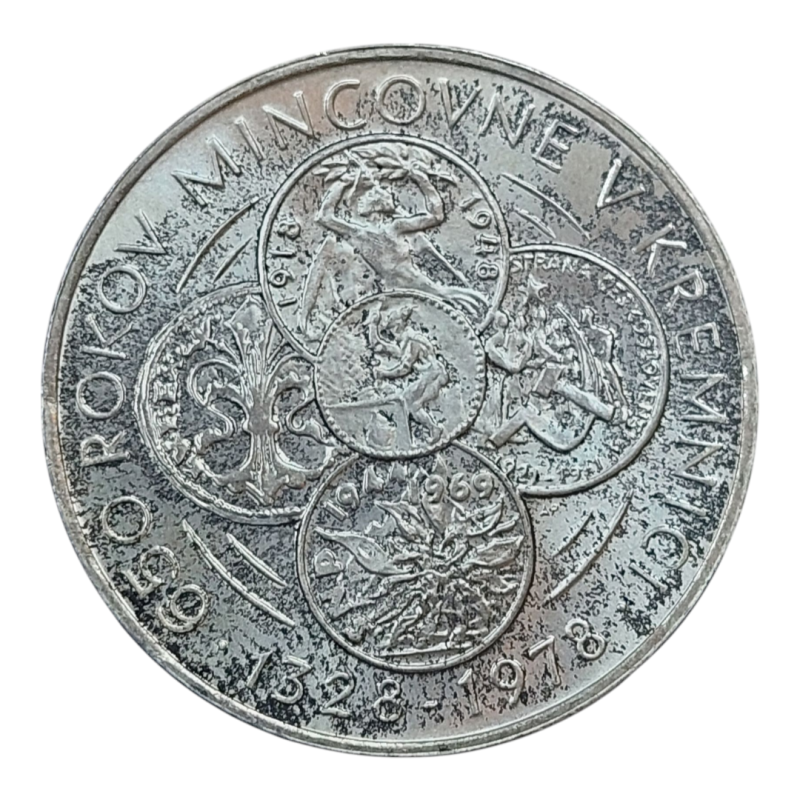 50 kčs Mincovna Kremnice 1978