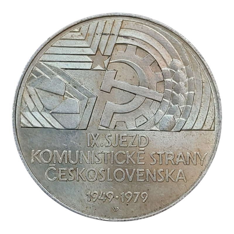 50 kčs IX Sjezd KSČ 1979