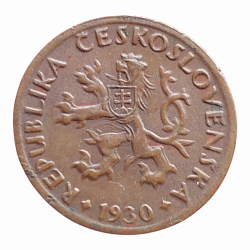 5 haléř 1930 R