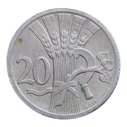 20 haléř 1930 R