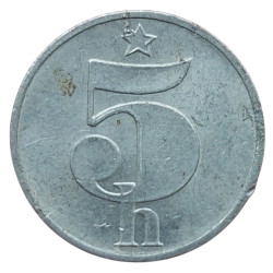 5 Haléř 1980 R