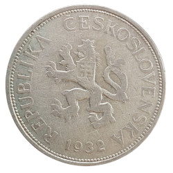 5 koruna 1932 R