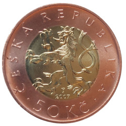 50 koruna 2007 RR
