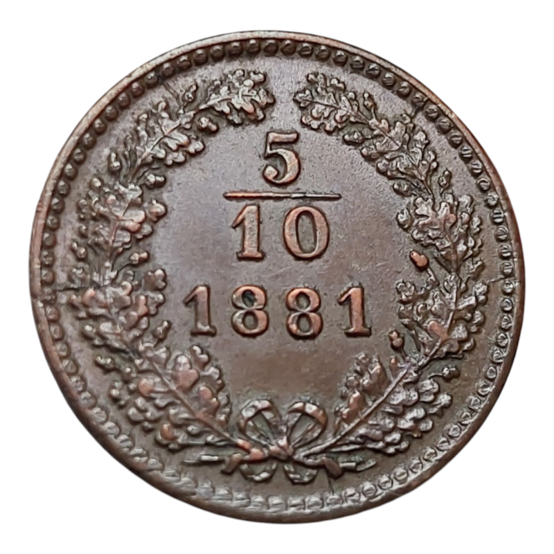 5/10 Krejcar 1881
