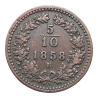 5/10 Krejcar 1858 B