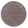 4 Krejcar 1860 A
