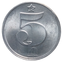 5 Haléř 1985 R