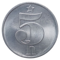 5 Haléř 1980 R