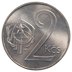 2 koruna 1987 RR
