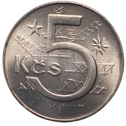 5 koruna 1988 RR