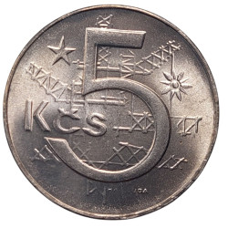 5 koruna 1987 RR