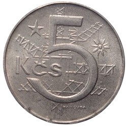 5 koruna 1986 RR