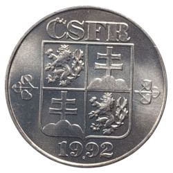 2 koruna 1992 R