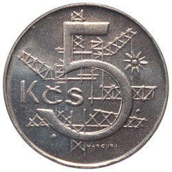 5 koruna 1992 RR