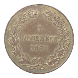 Medaile 2.December 1873 F.J.I