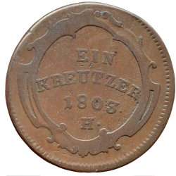 1 Krejcar 1803 H