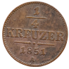 1/4 Krejcar 1851 A