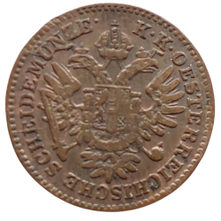 1/4 Krejcar 1851 A