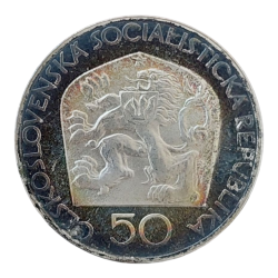 50 kčs Josef Jungmann 1973 PROOF