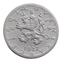 50 haléř 1927 R