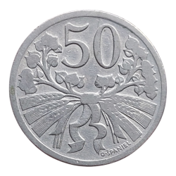 50 haléř 1927 R