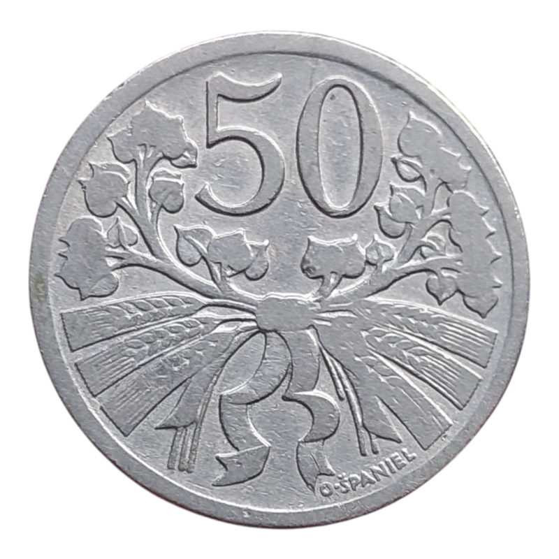 50 haléř 1927 R