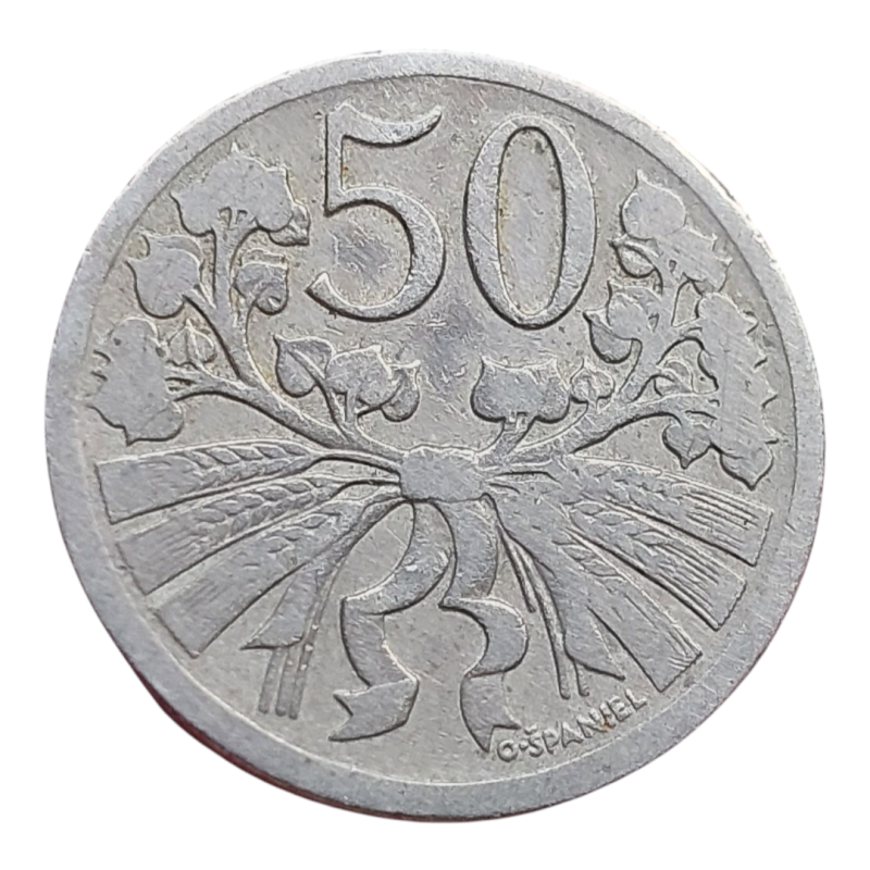 50 haléř 1925 R