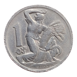 1 koruna 1925 R