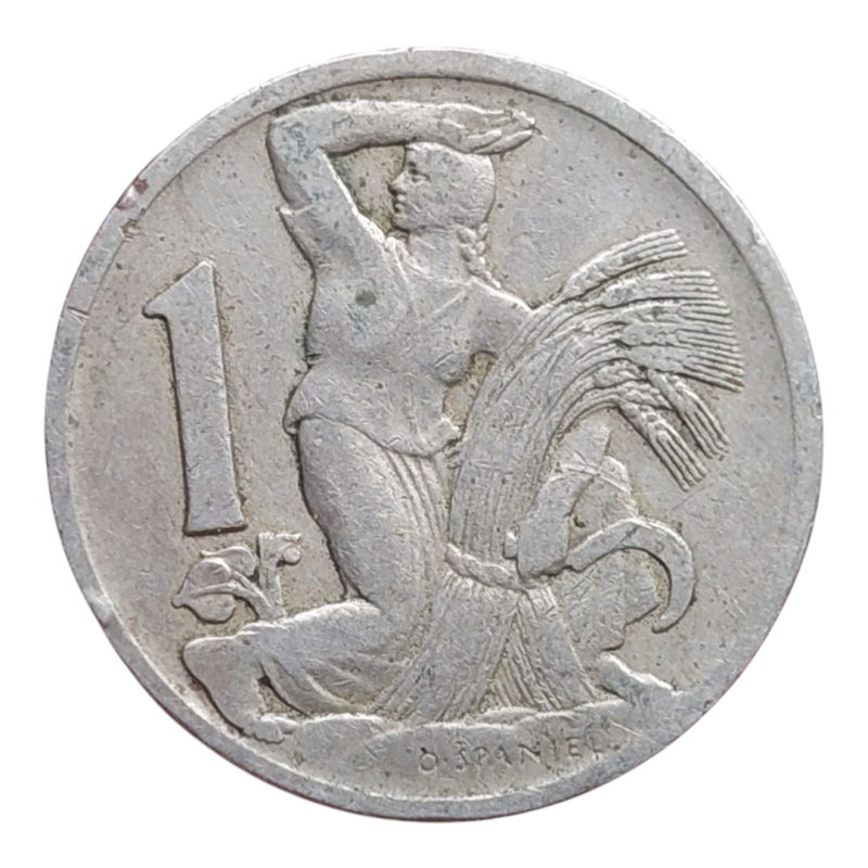 1 koruna 1930 R