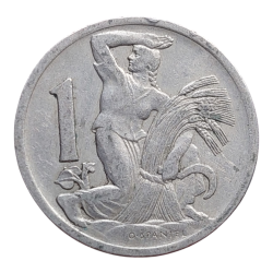1 koruna 1929 R