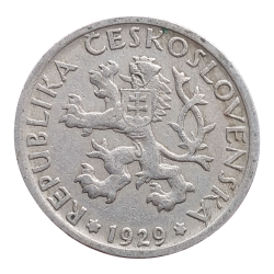 1 koruna 1929 R
