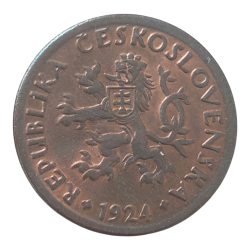 10 haléř 1924