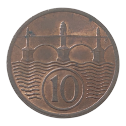 10 haléř 1924
