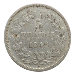 5 Francs 1842