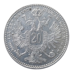 20 Krejcar 1870