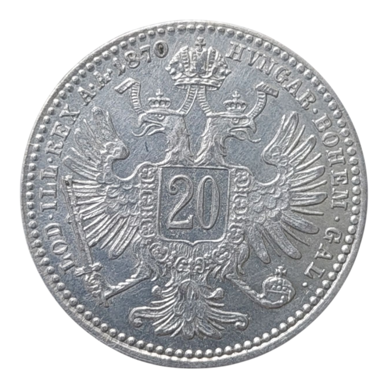 20 Krejcar 1870