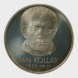 50 kčs Ján Kollár 1977 PROOF