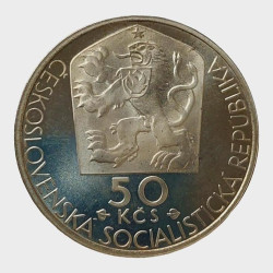 50 kčs Ján Kollár 1977 PROOF